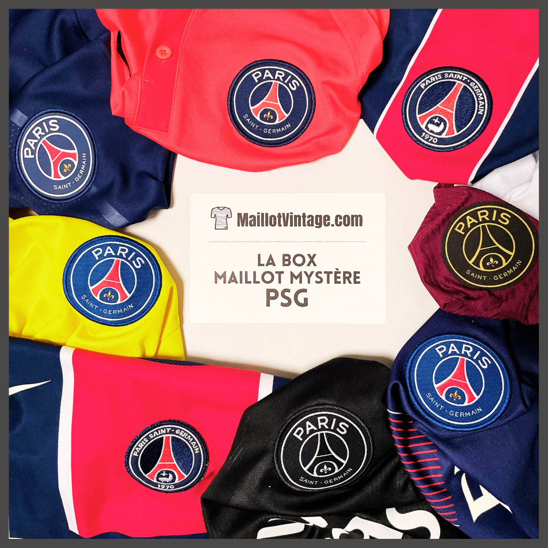 Paris Saint-Germain Retro Maillot - Pack De Maquette AC-PSG-018-FR - Alloy  Collectors