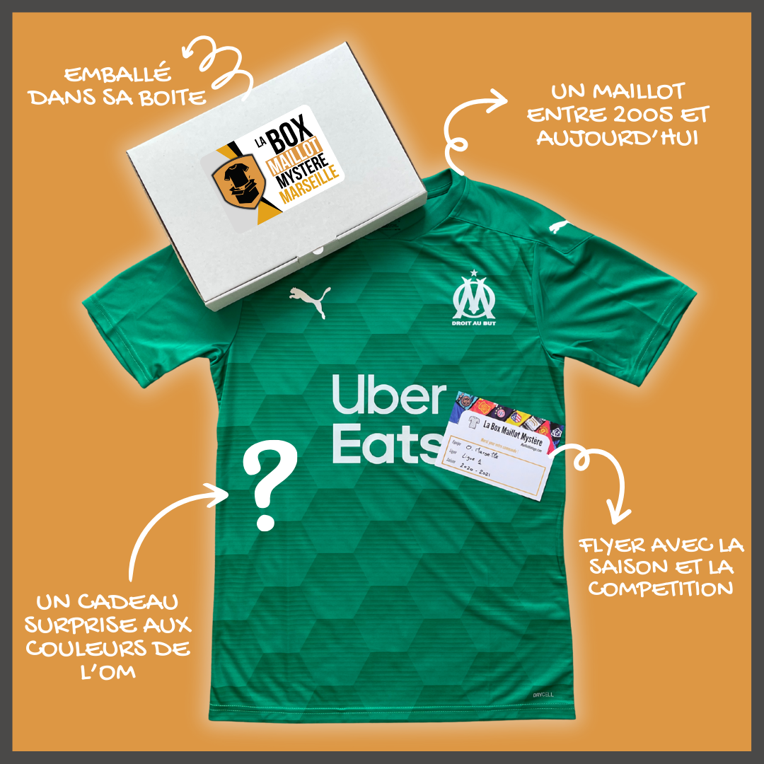 La Box Maillot Mystère Olympique de Marseille (Édition Limitée)