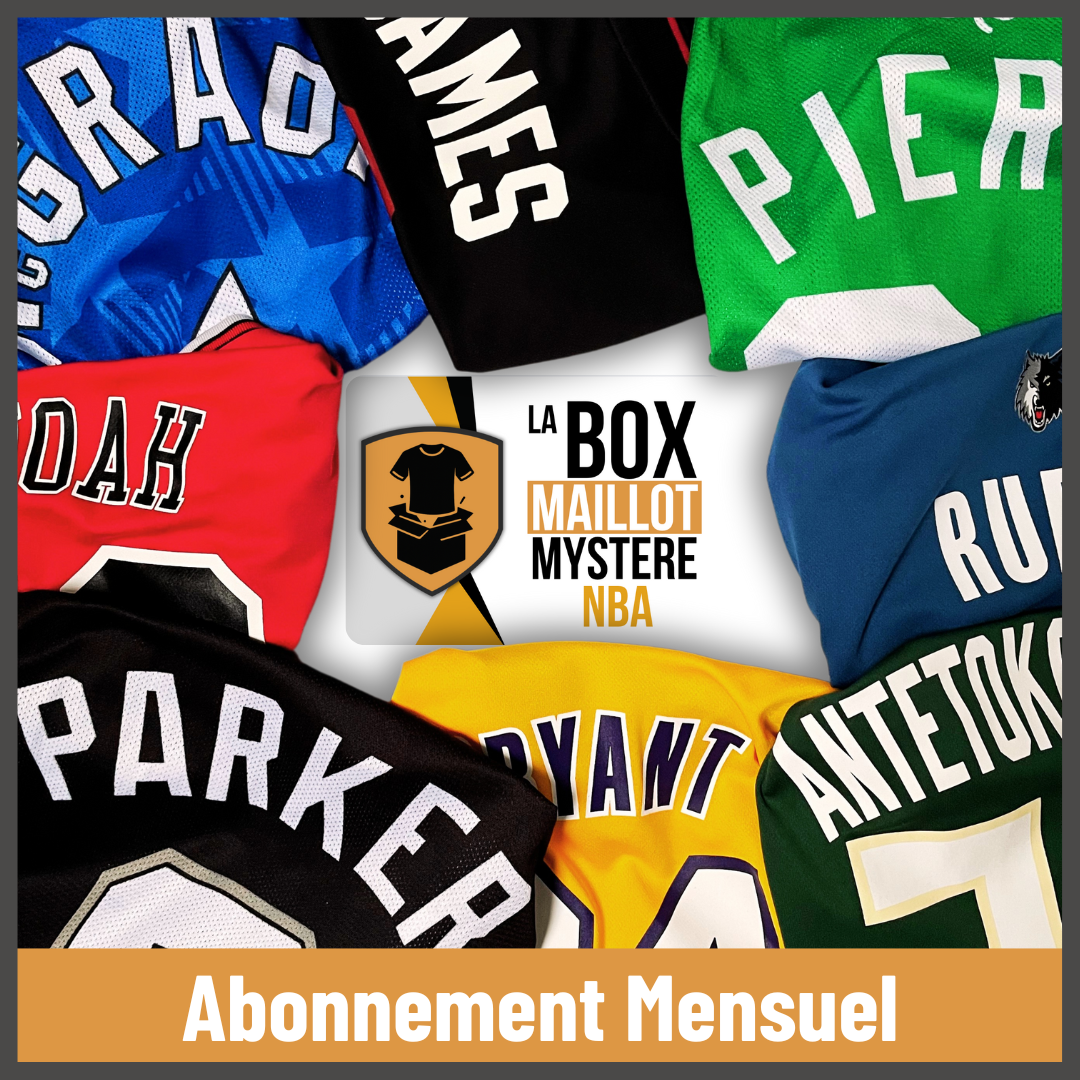 La Box Maillot Mystère NBA - Abonnement Mensuel