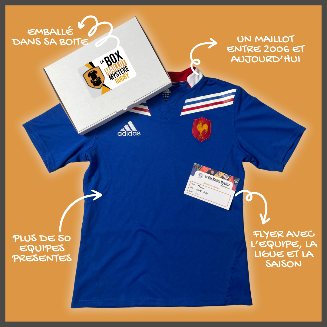 La Box Maillot Mystère Rugby (Edition Limitée)