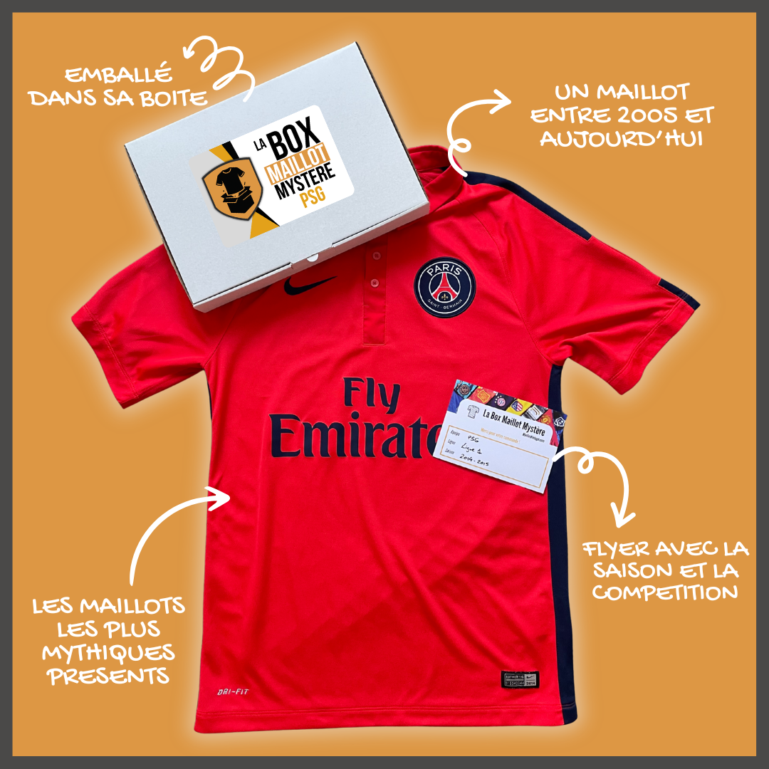 La Box Maillot Mystère Paris Saint Germain (Édition Limitée)