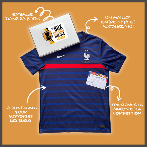 La Box Maillot Mystère Equipe de France (Edition Limitée)
